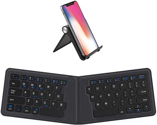 iClever BK06 Bluetooth Keyboard – Multi-Device Portable Keyboard