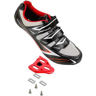 Venzo Bicycle Men’s Road Cycling Riding Shoes