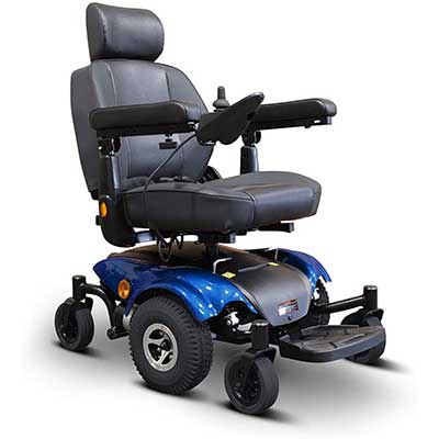 Ewheels Medical EW-M48 Travel Mobility Power Electric Wheelchair