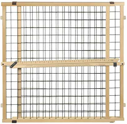 North States MyPet 50” Extra Wide Wire Mesh Pet Gate