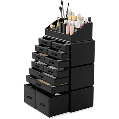 Readaeer Makeup Cosmetic Organizer Storage Drawers