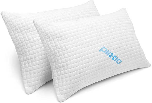 Shredded Memory Foam Bed Pillows for Sleeping