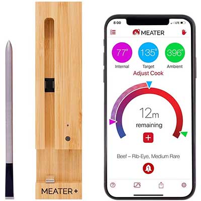 MEATER Plus |165 Long Range Smart Wireless Meat Thermometer