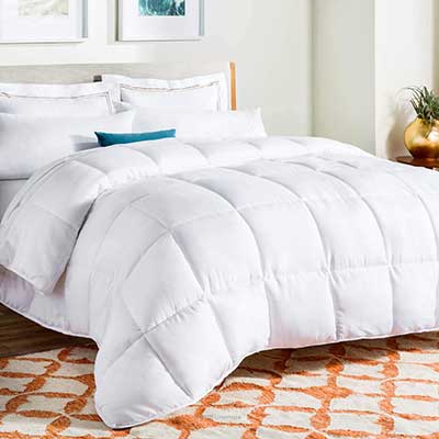 LINENSPA All-Season White Down Alternative Comforter