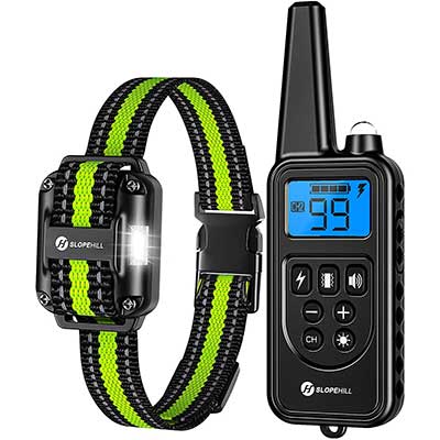 Dog Training Collar with 2600Ft Remote, Electronic Dog Collar