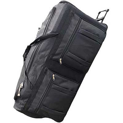 Gothamite Rolling Duffle Bag